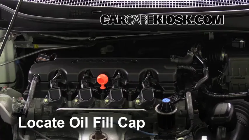 2014 Honda Civic LX 1.8L 4 Cyl. Sedan Oil Add Oil